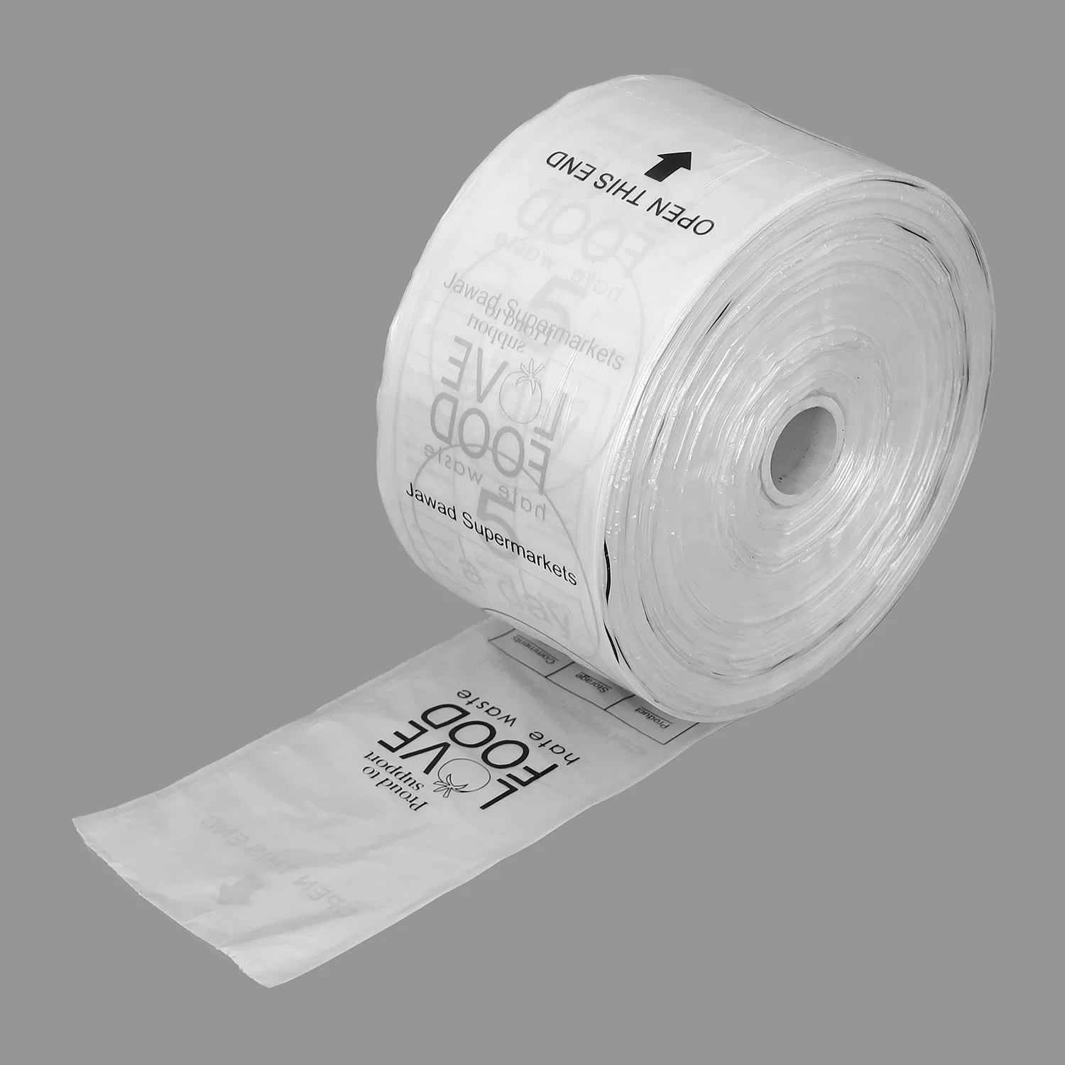 Fruit Vegetable Bag/Carry Bag Fresh Vegetable Packaging HDPE/LDPE Plastic Bag