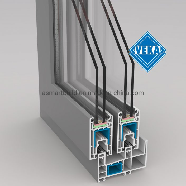 Раздвижная дверь Veka/Kommerling из ПВХ, немецкое качество