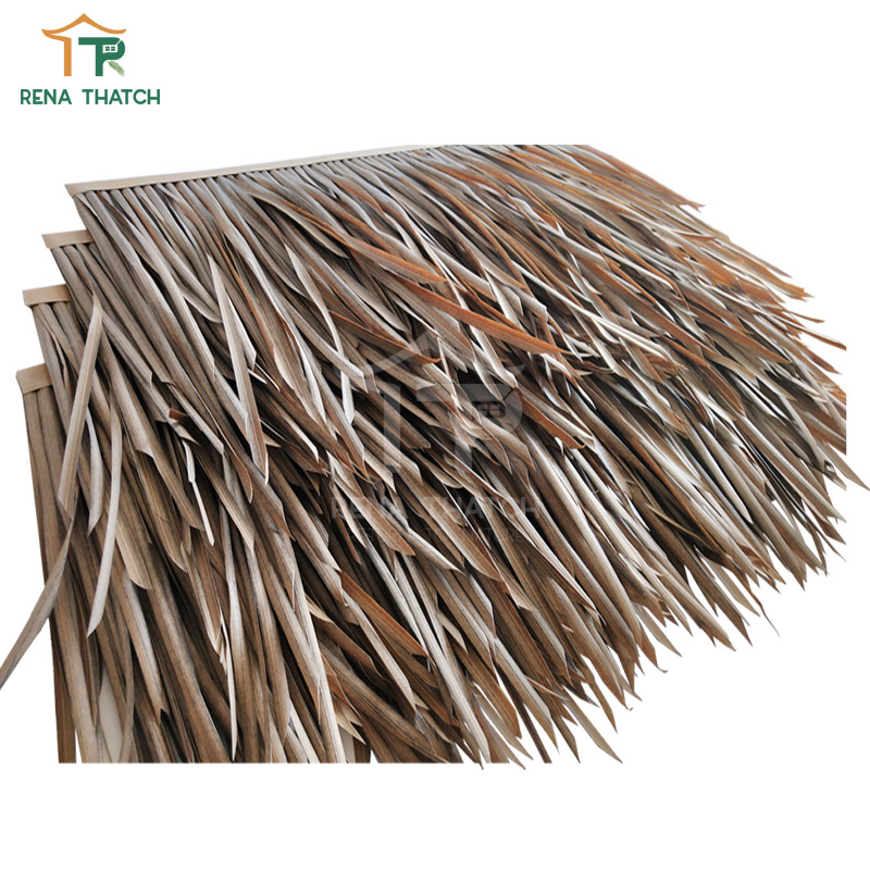 Hotsale Waterproof Palapa Artificial Thatch Pergola Restaurant Synthetic Thatch Roof Material