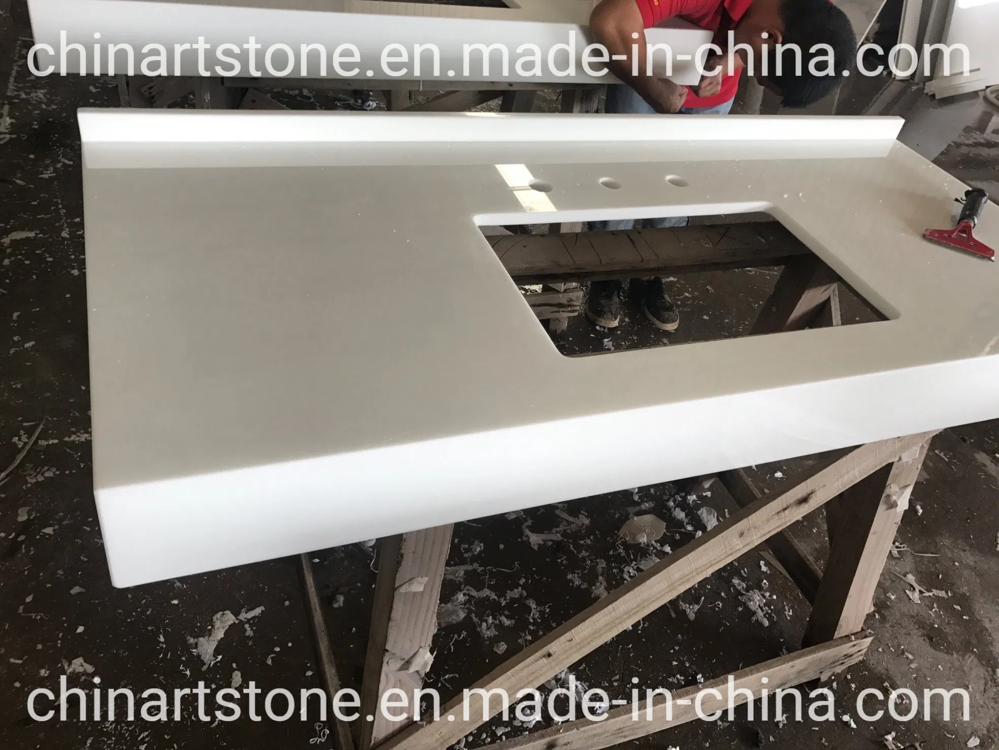 Nano Micro Crystalline Glass Stone Countertop