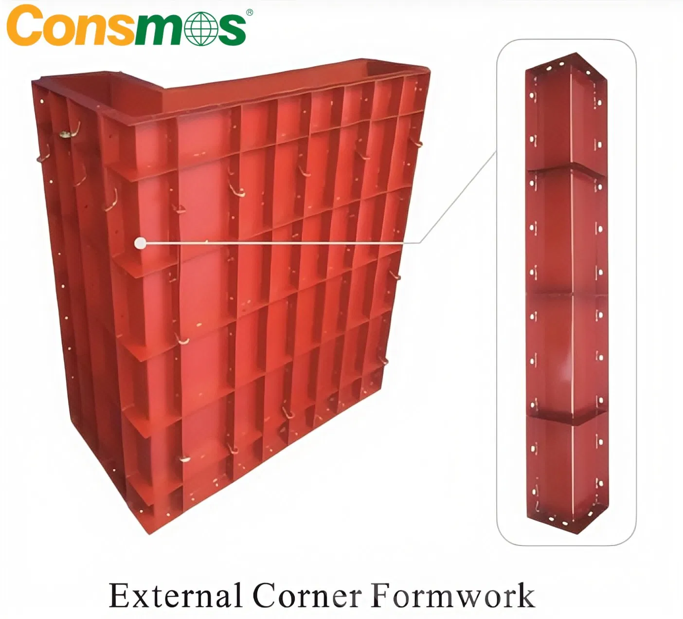 High Quality Factory Direct Supply Durable Galvanized Adjustable Steel Shoring Push Pull Prop