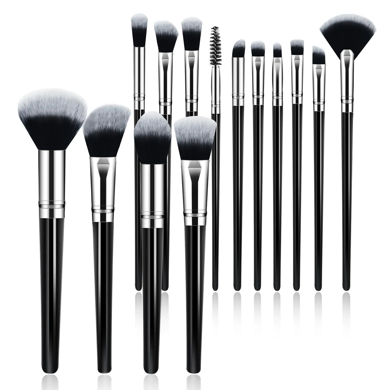 Makeup Brush Set, Premium Synthetic 14 PCS