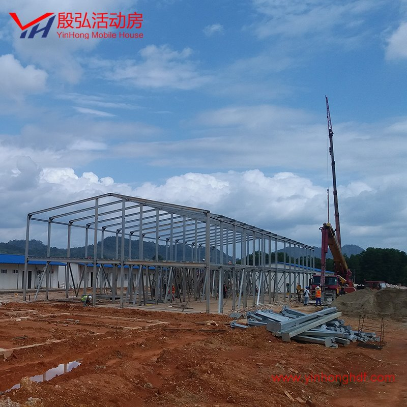 Low Cost EPS&Sandwich Wall Panels Portable House Prefabricated House Poultry Farms
