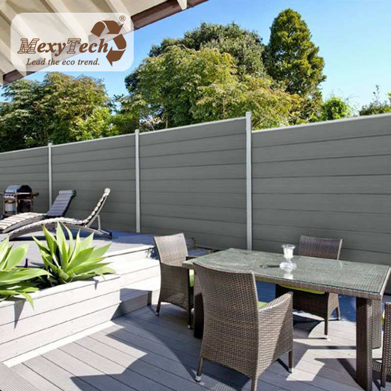 Wholesale Wood Plastic Composite Fencing Garden Board Privacy WPC Fence