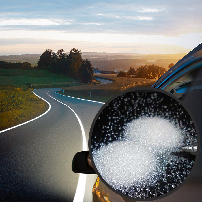 Стеклянные бисерные гранулы для пескоструйной обработки