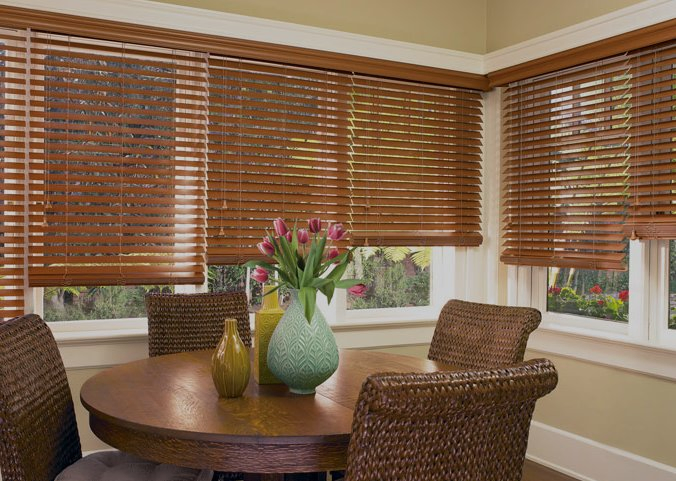 2 Inch 50mm White Blinds Faux Wood Cordless Horizontal Blind