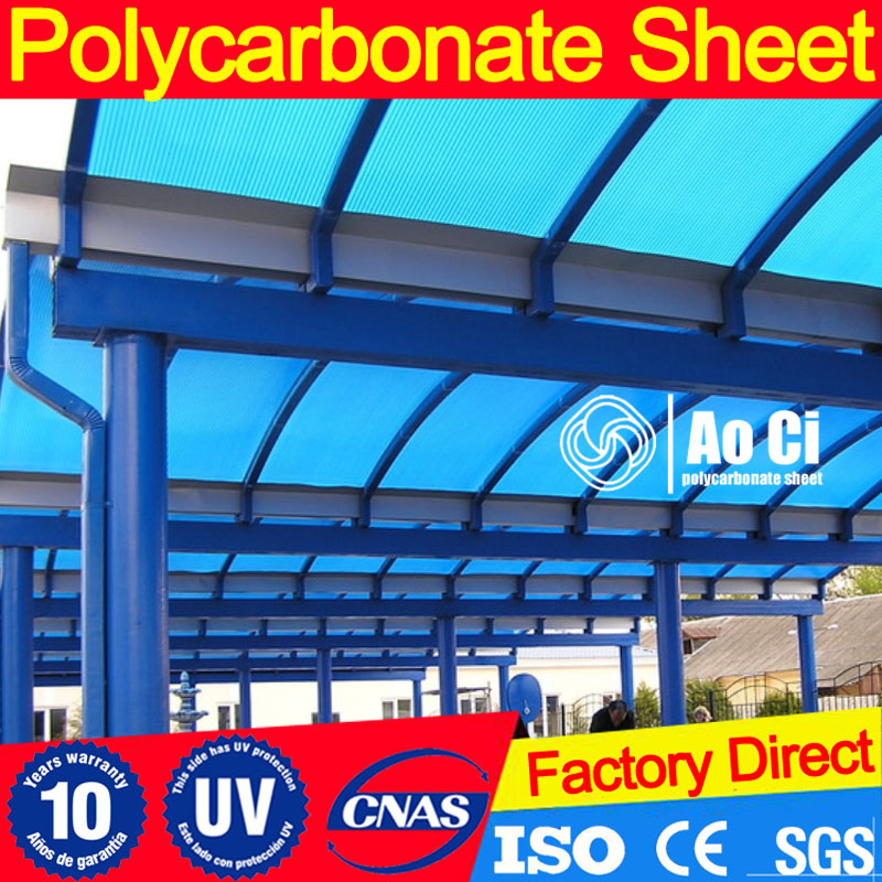 Durable Polycarbonate Greenhouse Sheet - Customizable Size and Color Options