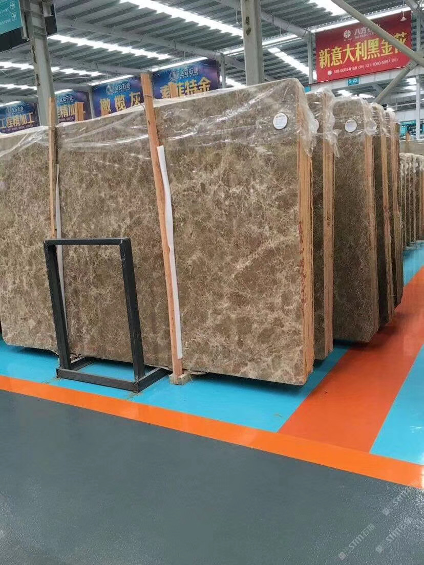 Light Emperador Brown Marble Slab Tiles Board for Wall Bathroom Hotel Kitchen