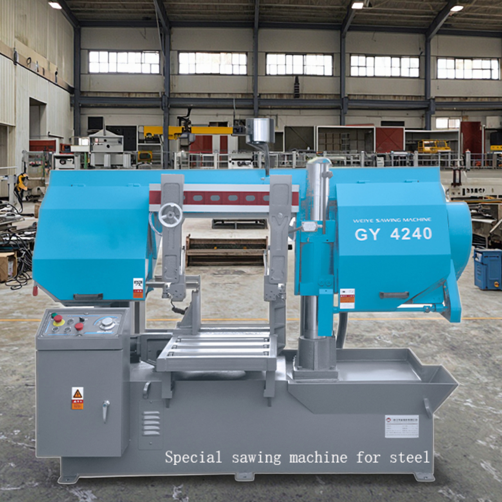 Ленточная пила по металлу автоматическая для стальных прутков