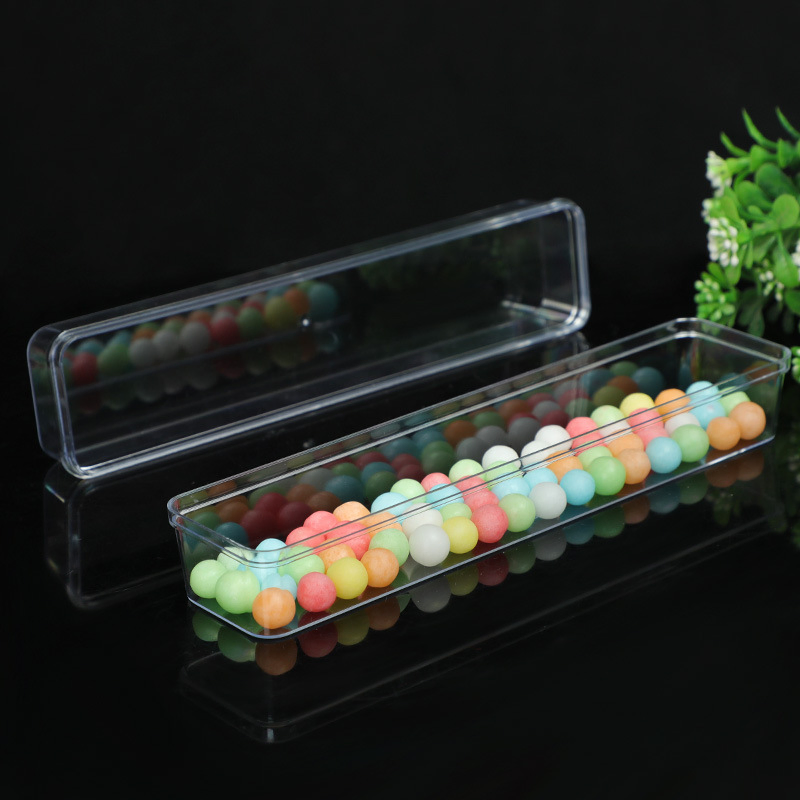 Plastic Clear Container with Lid for Food and Cake