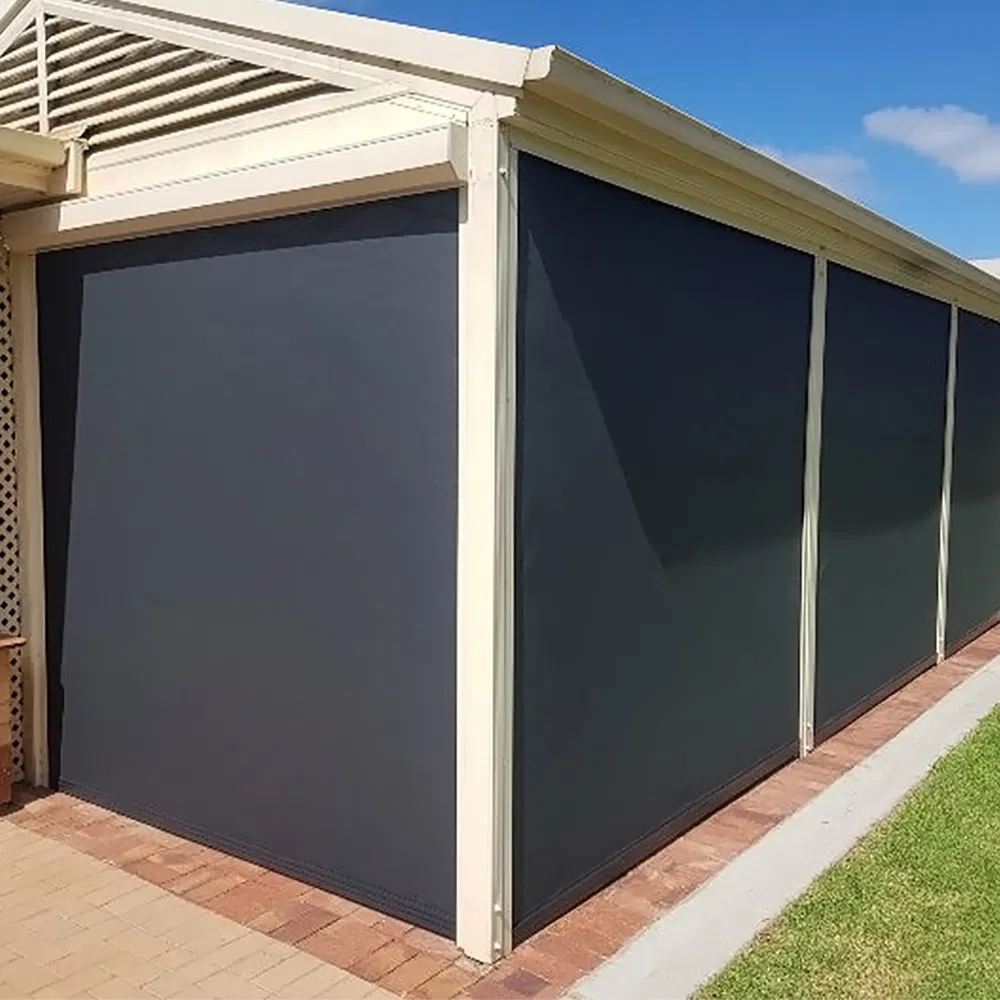 Terrace Zipper Screen Sunfree Outdoor Motorized Roller Fly Screen