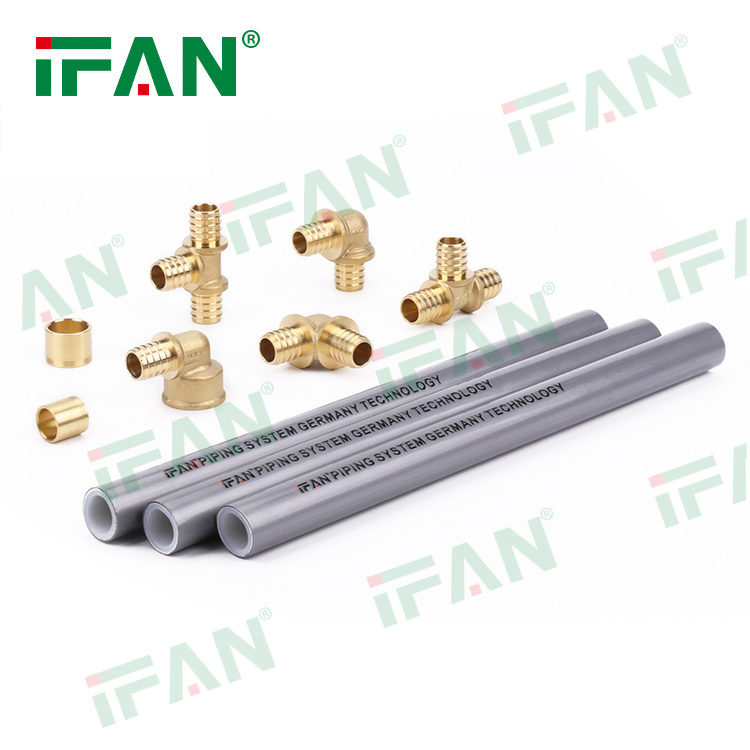 Фитинги и трубы PEX для теплого пола Ifan