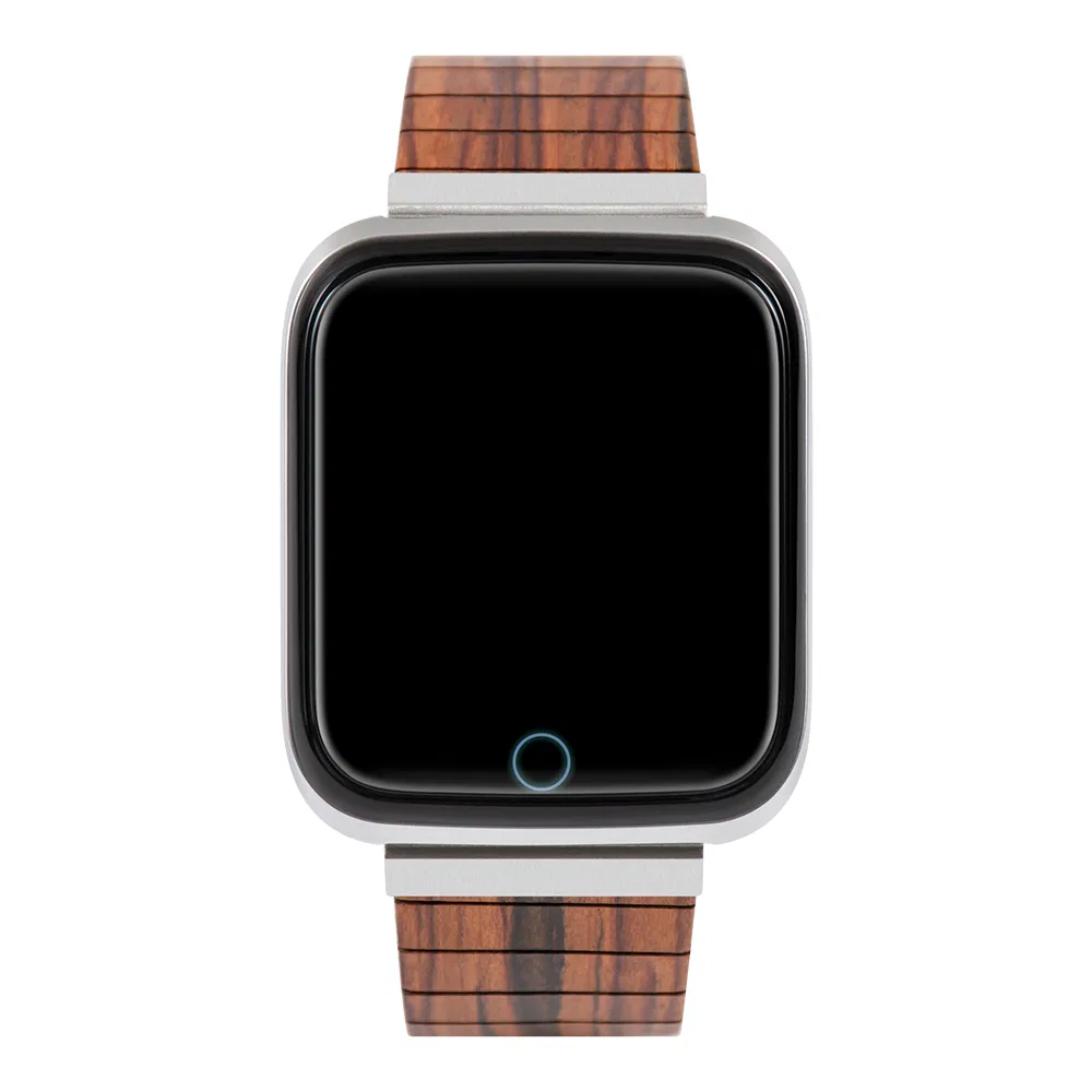 2023 Minimalist Design Smartwatch Multi-Function Bluetooth Fitness Tracker Wood Reloj Smart Watch for Men and Women