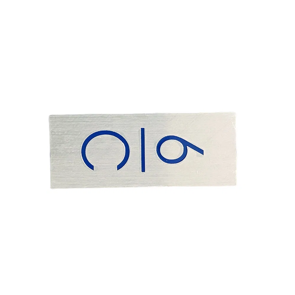 High Quality Guided Metal Eco-Friendly Guided Metal Signage Plate