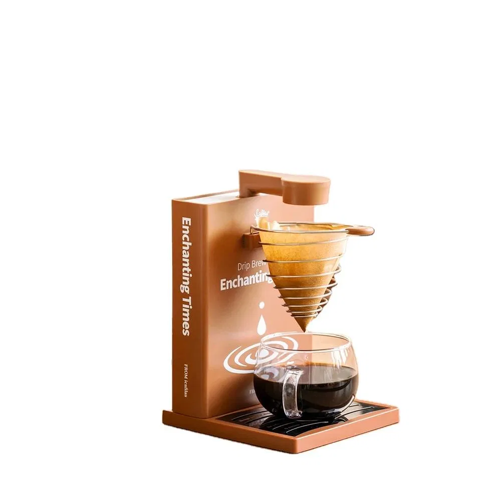 Portable Instant Coffee Maker 3 Cups Travel Fordable Coffee Brewer