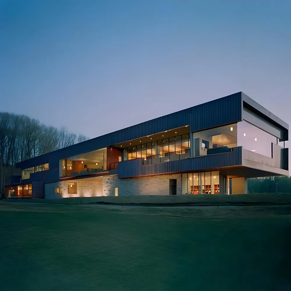Custom Designed Modern Modular Metal Steel Structure Commercial Industrial Prefab Office Building Competitive Price Warehouses
