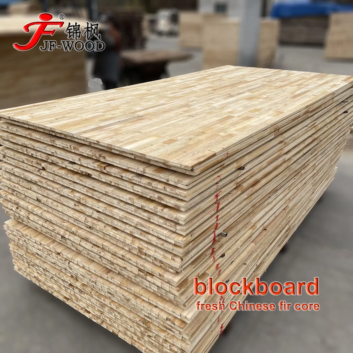 Blackboard Fir Fresh Chinese Fir Core Pine Falcattabare Core Bb 18mm Both Side Laminated Melamine Veneer Blocbkoard