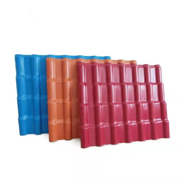 ASA PVC Plastic Roof Tile for House/Building Materials Corrugated ASA PVC Sheet/Colombia Apvc Spanish Roof Tile