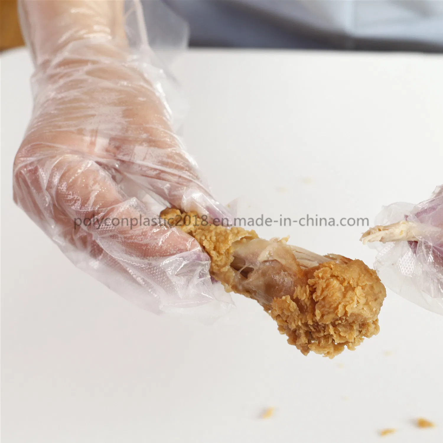 Transparent Plastic One-off Kitchen Gloves BBQ Household Garden Kitchen Accessories Gloves