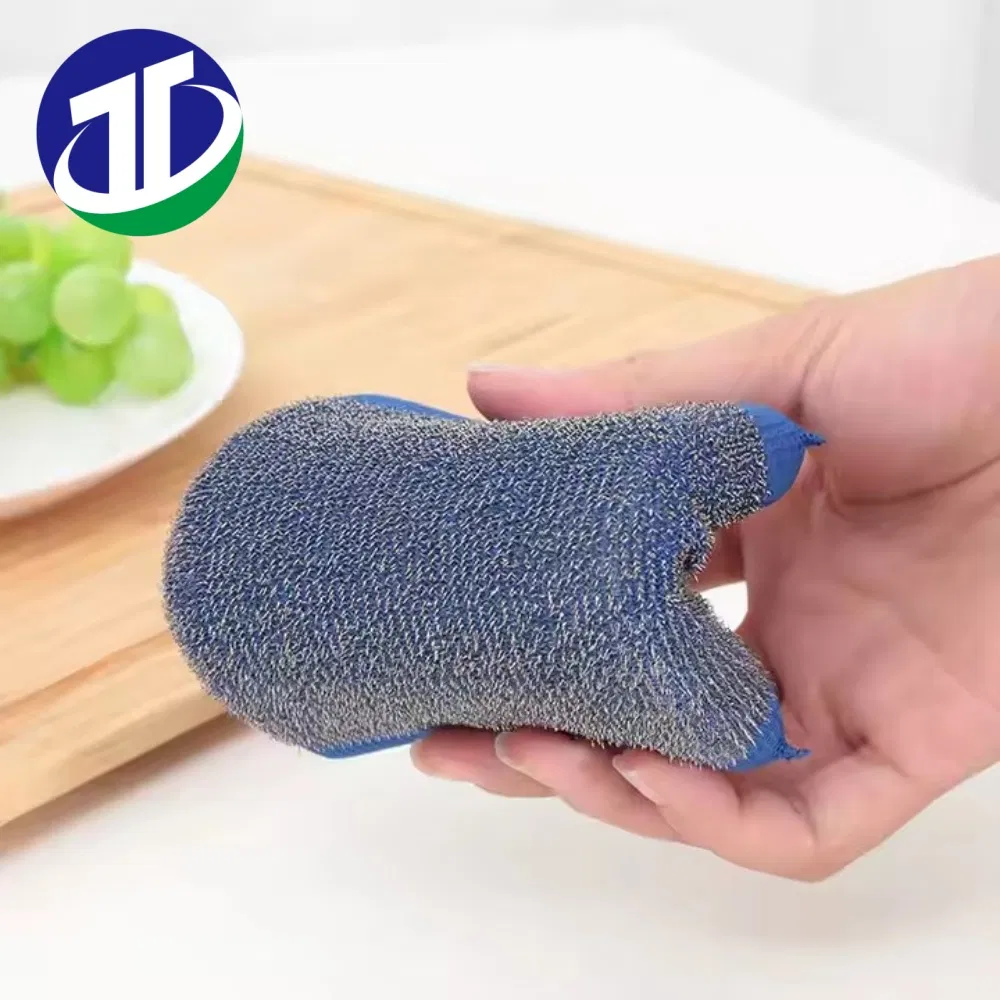 Kitchen Cleaning Sponge Scrubber Semi-Finished Fabric Cloth Roll