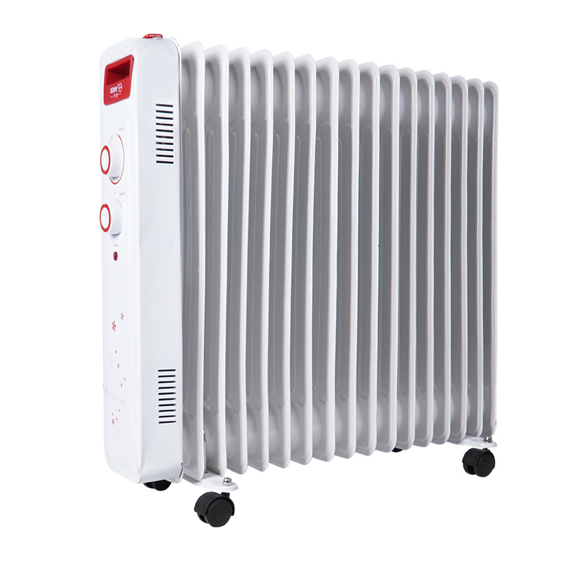 New Electronic Oil Heater Radiators with Wheels Tip Over Switch Overheat Protection