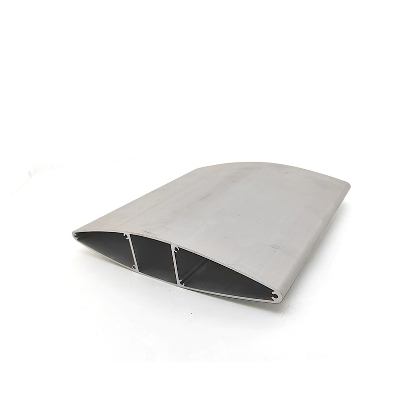 Aluminium Sun Shade Oval Louvre Blade Extrusion Profile for Sun Shade Blades
