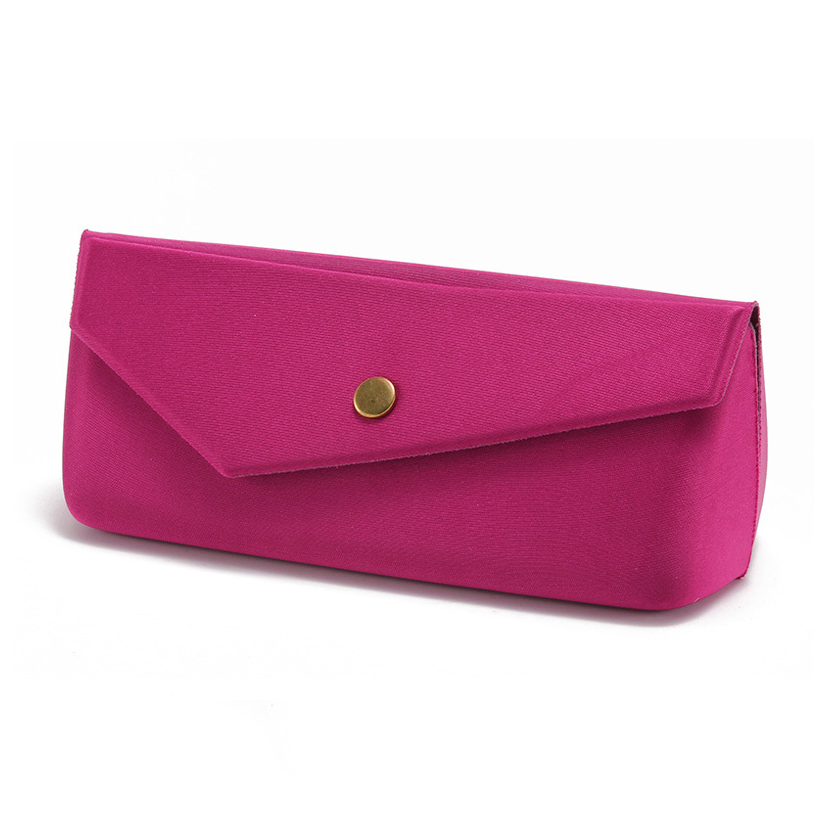 2025 New Arrival Unique Design EVA Crush Proof Hard Custom Packaging Storage Spectacle Fashion Jewelry Sunglasses Sun Glasses Case with Button