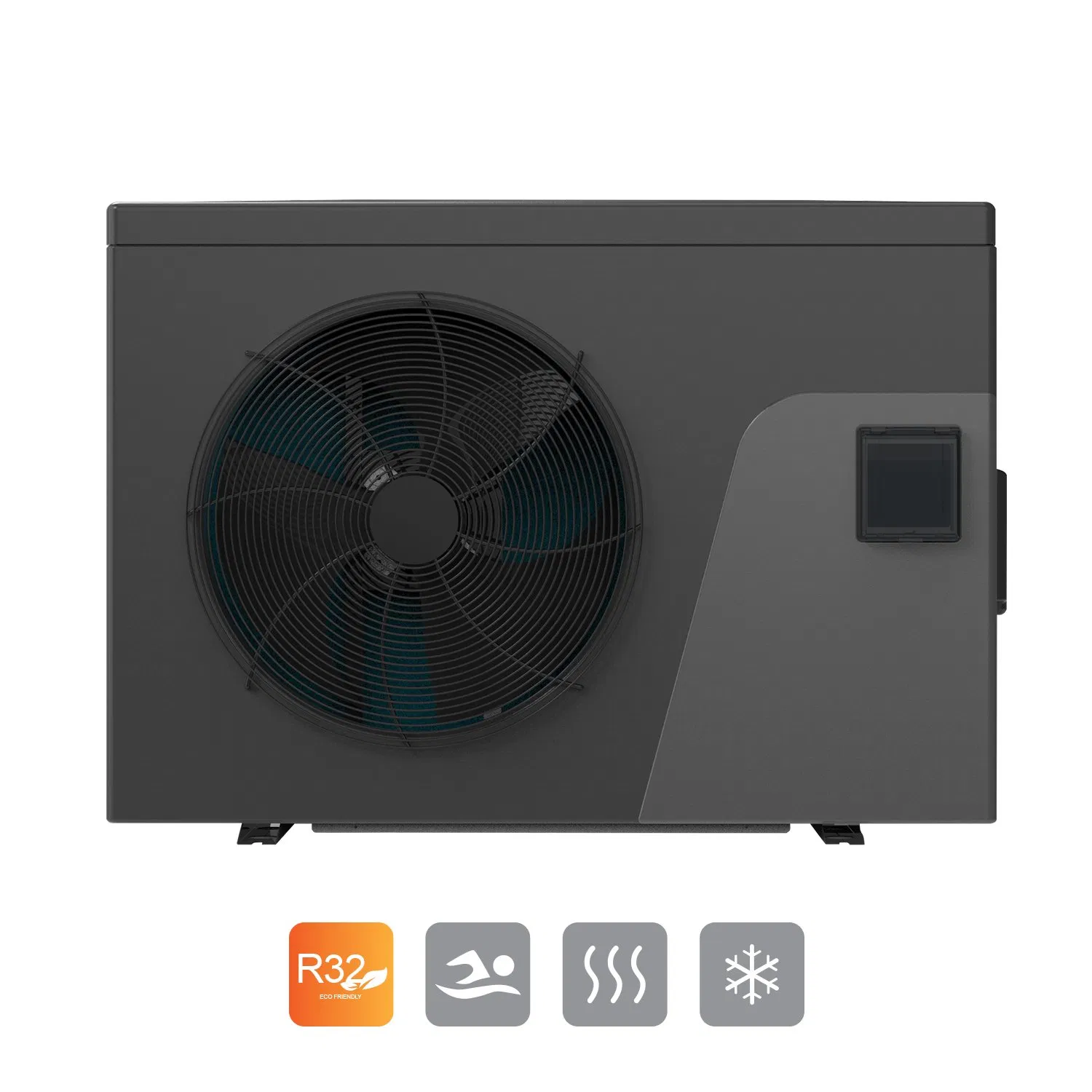 Full DC Inverter Swimming Pool heat pump system R32 swimming pool heater