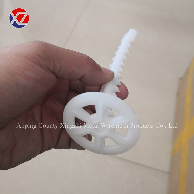 Insulation Fixing Plastic Cap Heat Preservation Nail for Wall Construction (Factory Price)