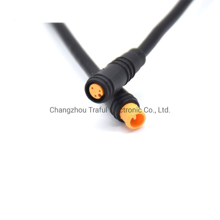 M6 Waterproof Connector Cable 3-Core Solar Panel Connecting Wire
