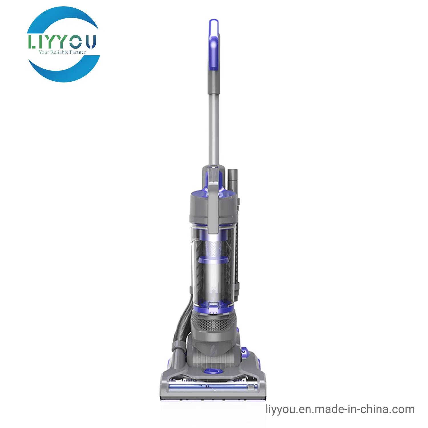Upright Bagless Vacuum Cleaner Ultra-Light Weight Upright Cleaner 9 AMPS / 1200W Superpower HEPA Filter Vacuum for Tile Floors