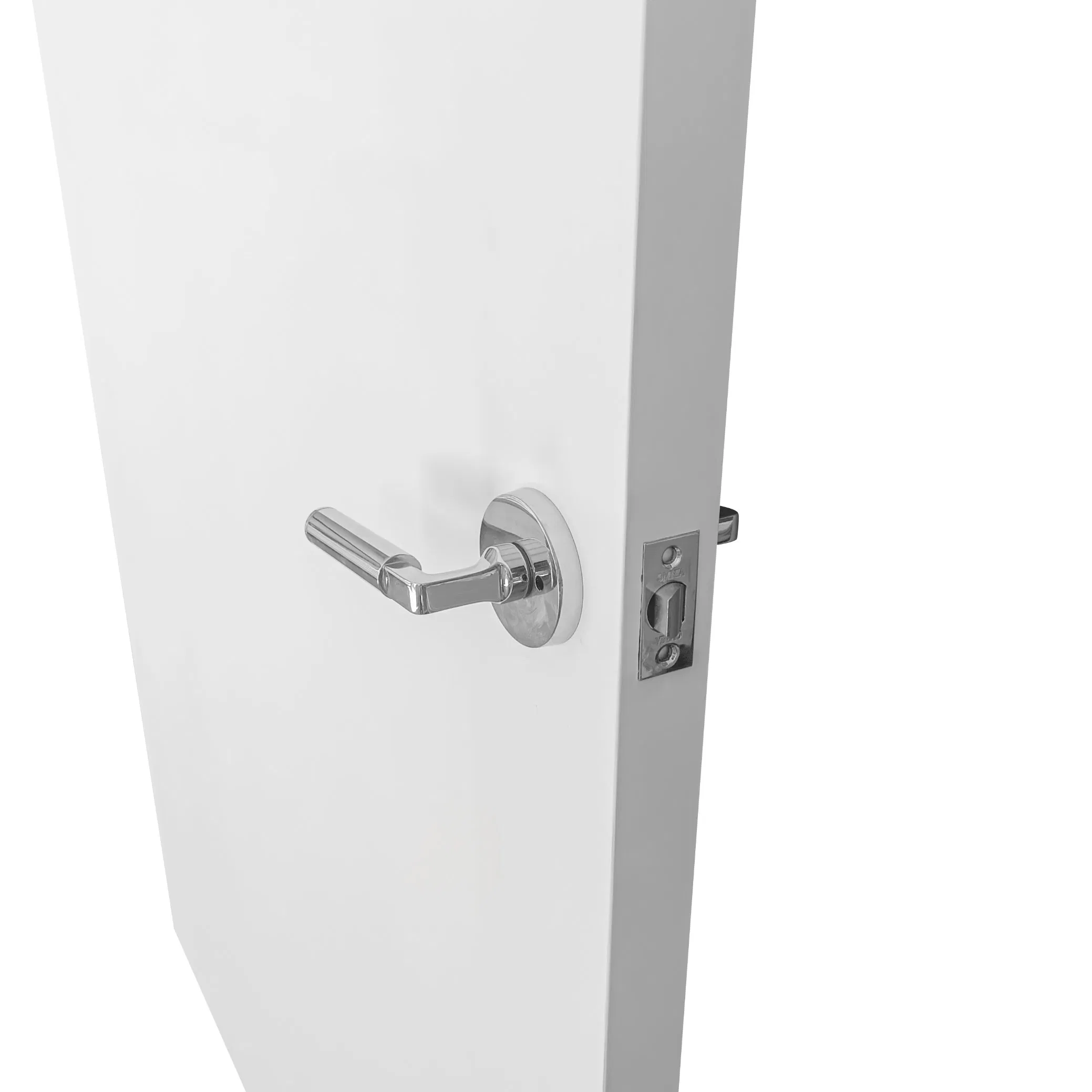 Kangton 4-Grooved White Primed Door Interior Soundproof Door for Home Design