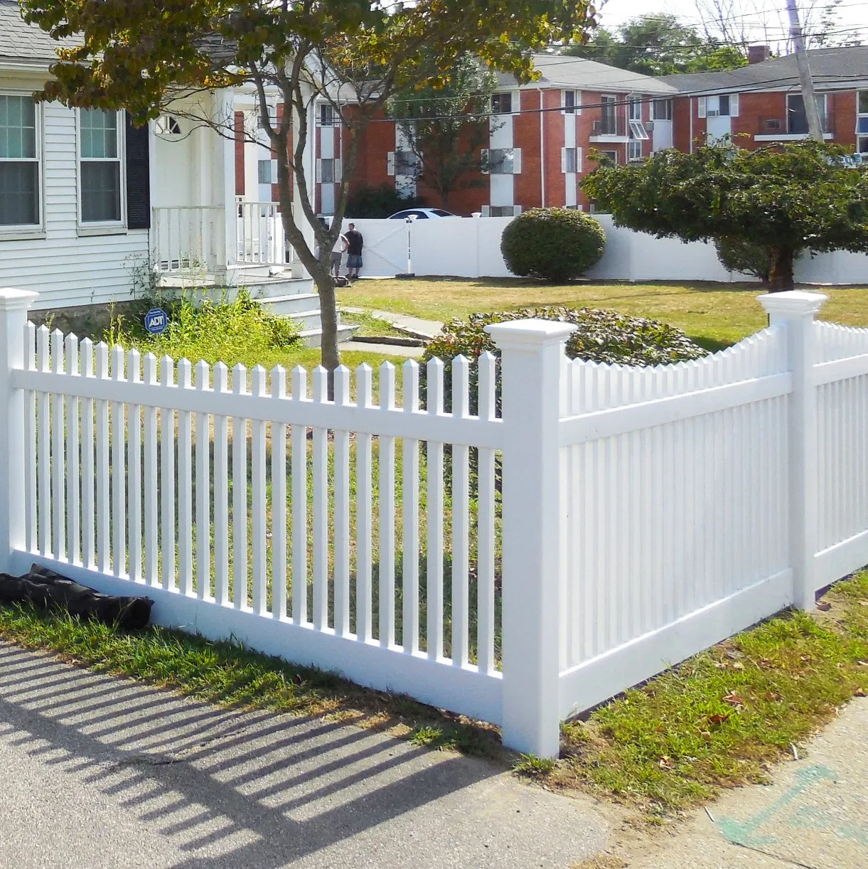 High Quality PVC Fence Profile, Vinyl Fence Post Material, Plastic Fence Profile