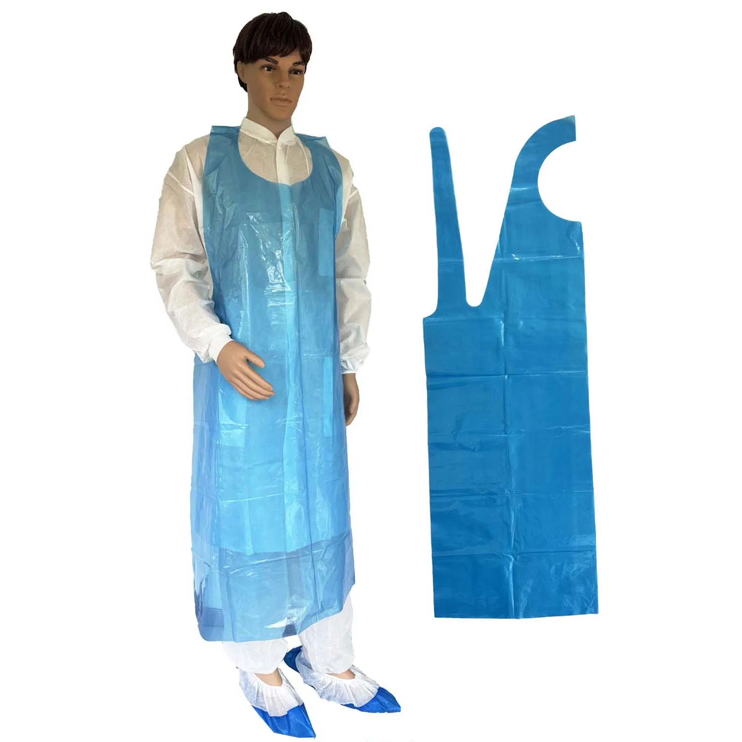 Disposable HDPE/LDPE Apron for Hospital / Medical/ Restaurant / House-Working