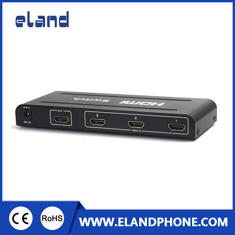 HDMI-коммутатор 3x1, 1080P, с пультом