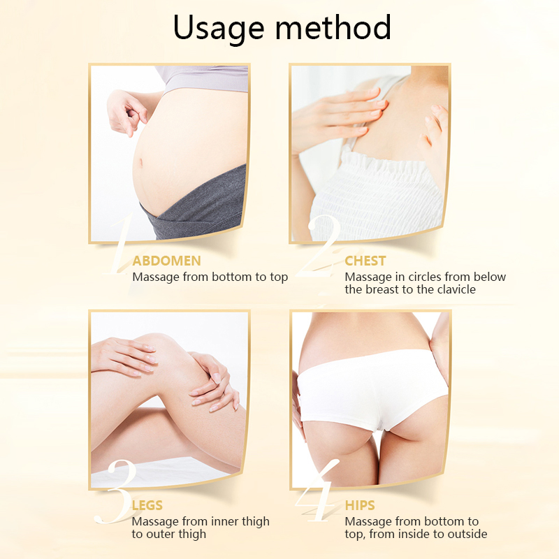 Private Label Natural Organic Fresh Extract Repairing Stretch Marks Skin Care Stretch Mark Oil
