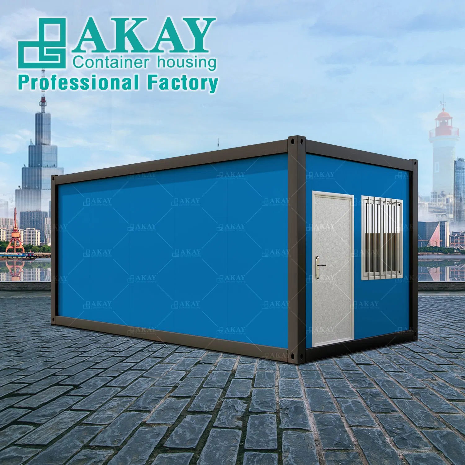 Storage Office Homes Prefab Coffee Shop Cargo Cheap Price Prefab House Container Prefabricated-Building