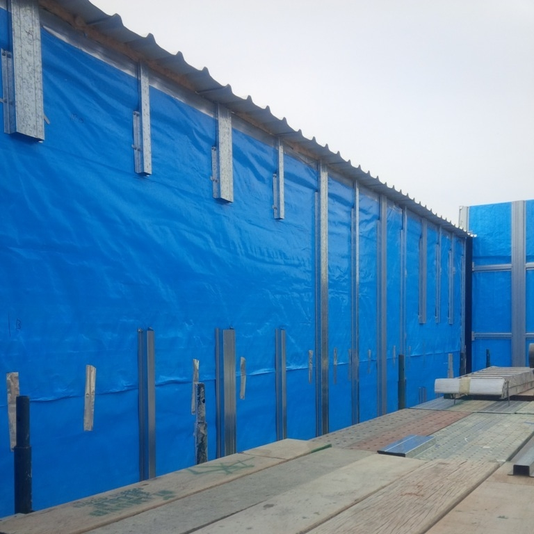 Thermal Foil Metal Roof Foil Sarking 1350mm X 60m Alum Foil with PP Woven Fabric