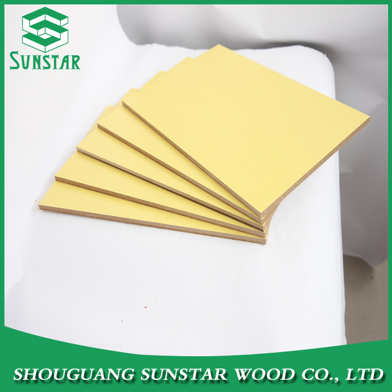 Stone Marble Color Melamine Faced MDF for Kitchen Cabinet and Wardrobe Door