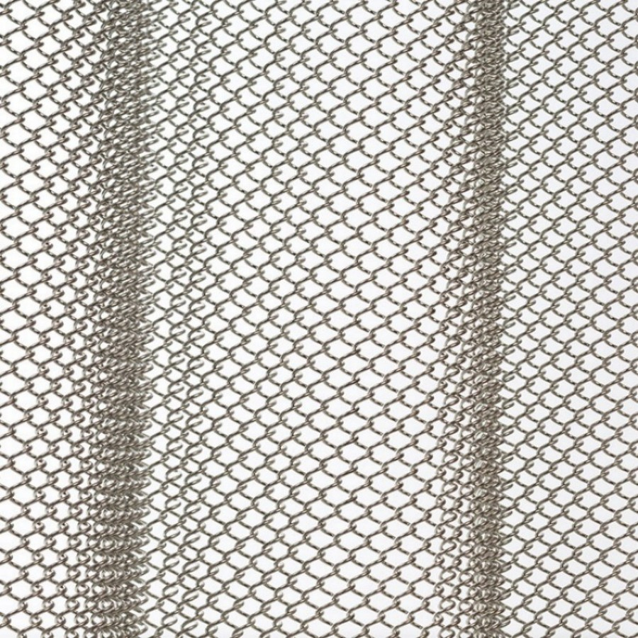 Decorative Brass Metal Coil Mesh Curtain - for Hotel Lobby Ceiling Decoration & Restaurant Partition Design