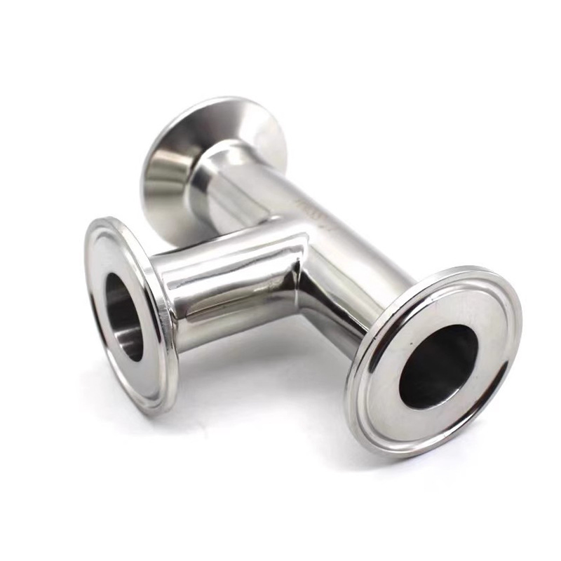 Durable Stainless Steel Vacuum Fitting for Optimal Cross System Connection