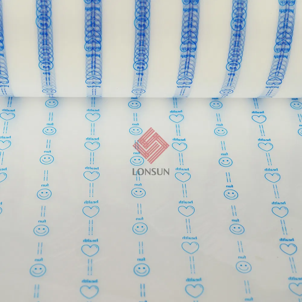 Adult Diaper Color Printed Frontal Tape, Baby Diaper Raw Material PP Frontal Tape