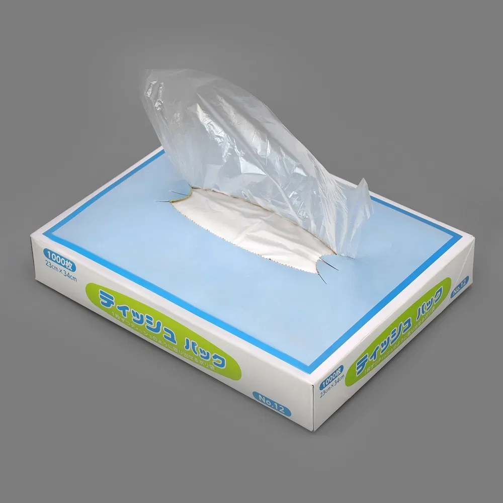 OEM ODM Custom High Transparency Degradable Big Black Plastic Garbage Bag