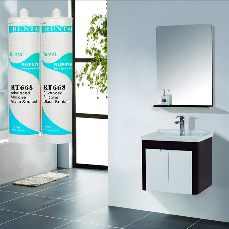 Durable Waterproof Acetic Silicone Sealant for Versatile Glass Applications