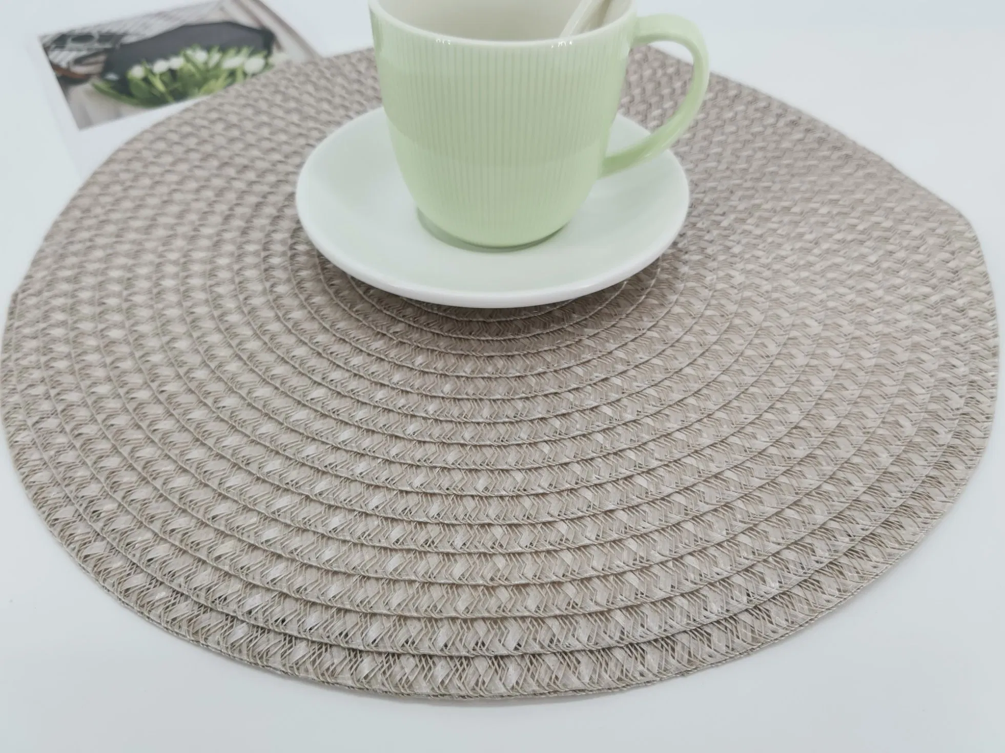Premium Stain Resistant Woven Placemats for Kitchen Decor