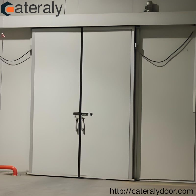 Customizable Sliding Cold Storage Door for Easy Access