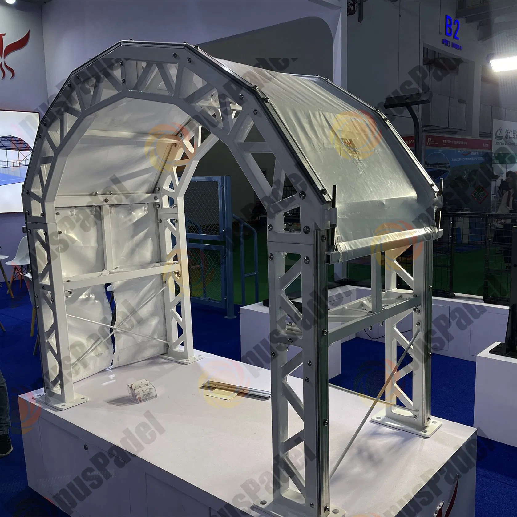 Football Stadium Tent Sports Court Tents Soccer Field Stadium Tent Padel Court Outdoor Wind Roof China Factory
