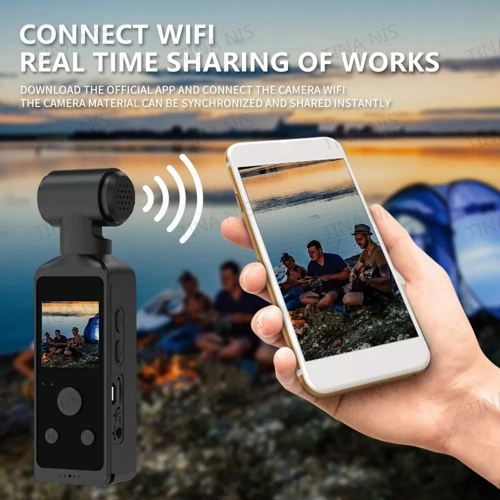 4K экшн-камера с WiFi и поворотным объективом 270°