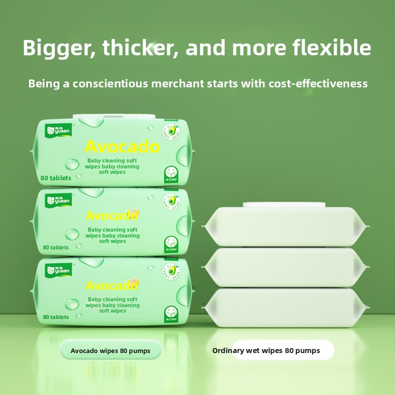 Baby Wipe Factory Wholesale Natural Baby Cleaning Wipes No Alcohol Baby Wet Wipes