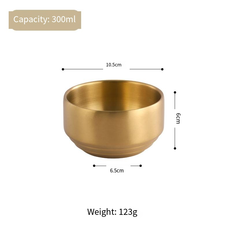 Home Appliance Stainless Steel Bowl Tableware Thickened High Quality Bowl